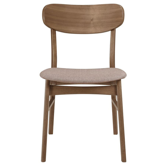 Dortch Mid Modern Dining Chair - Walnut Finish