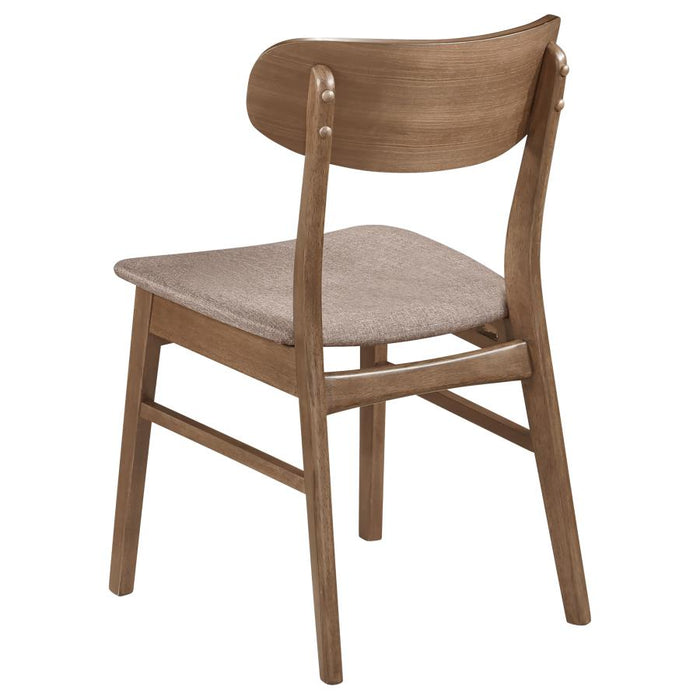 Dortch Mid Modern Dining Chair - Walnut Finish