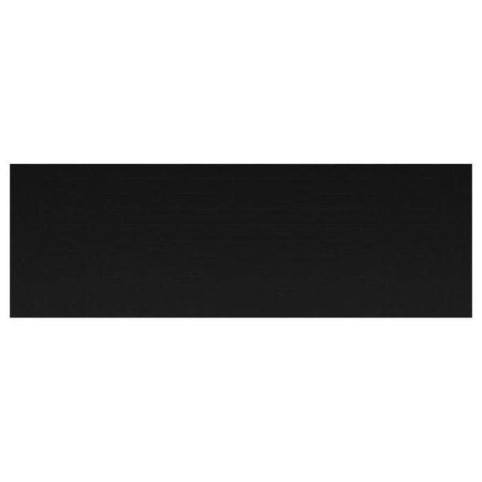 Florence 126" Extension Pedestal Dining Table - Distressed Black