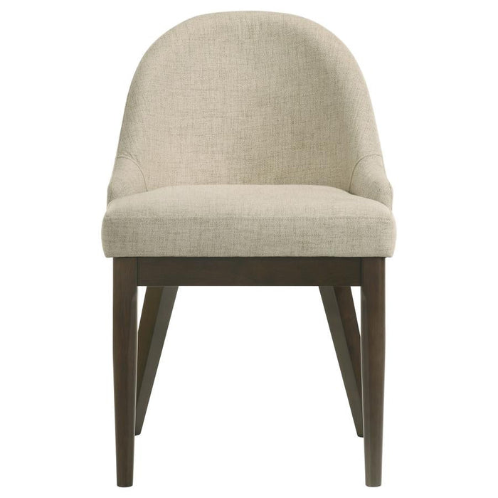 Reseda Dining Chair - Beige/Ash Brown