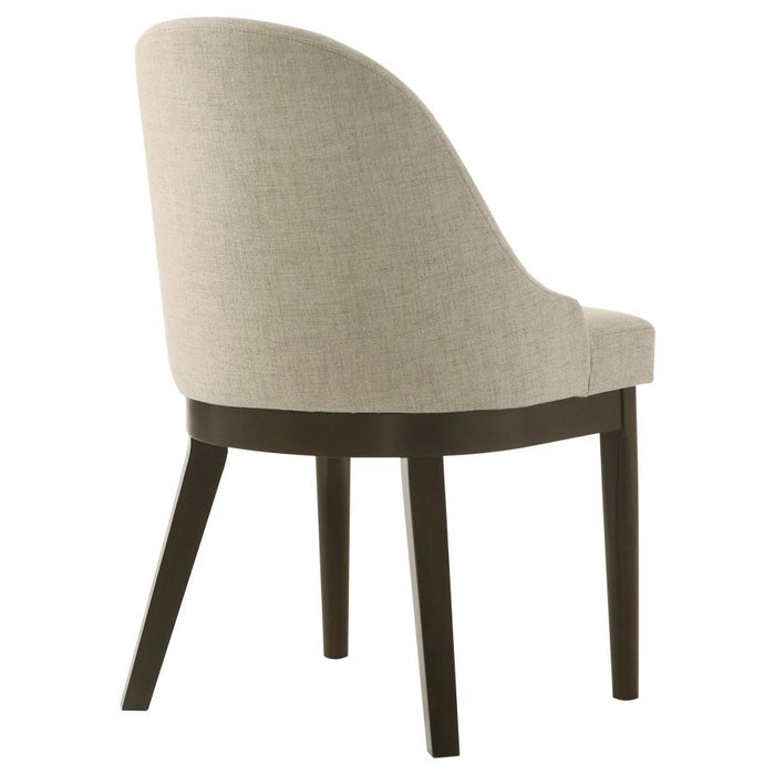 Reseda Dining Chair - Beige/Ash Brown