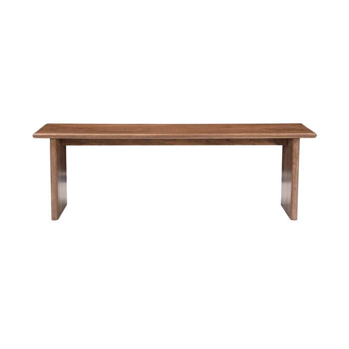Dallas Dining Bench - Walnut Finish