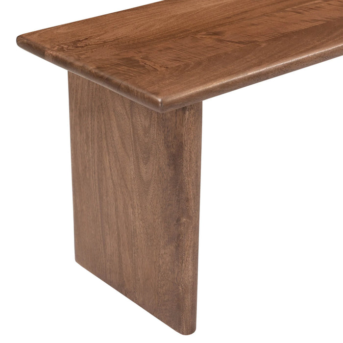 Dallas Dining Bench - Walnut Finish