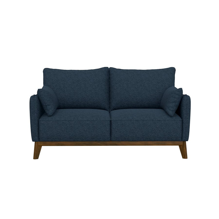 Aria 4 Pc Navy Blue Living Set - Sofa, Love, Chair, Cocktail Otto