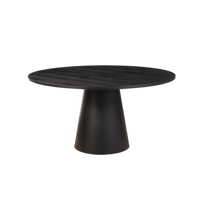 Cove Round Dining Table - Vintage Black