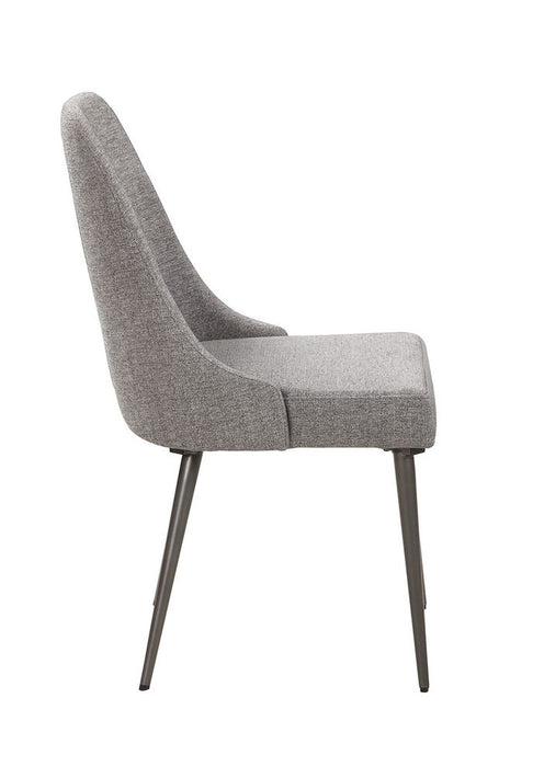 Levitt Upholstered Dining Chair - Grey
