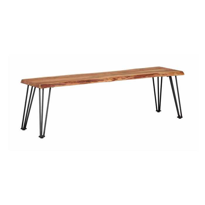 Sherman Collection Solid Live Edge Bench