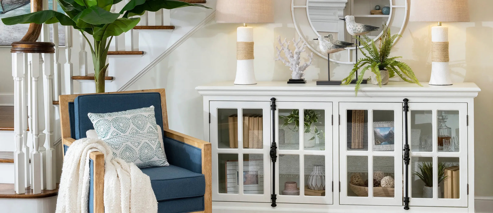 Largo Accent Chair - Indigo