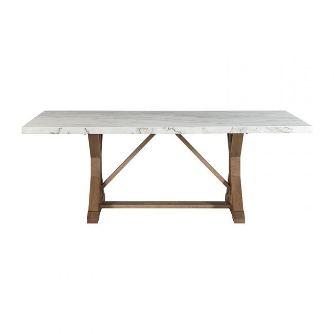 Lakeview Marble Top Rectangular Dining Table