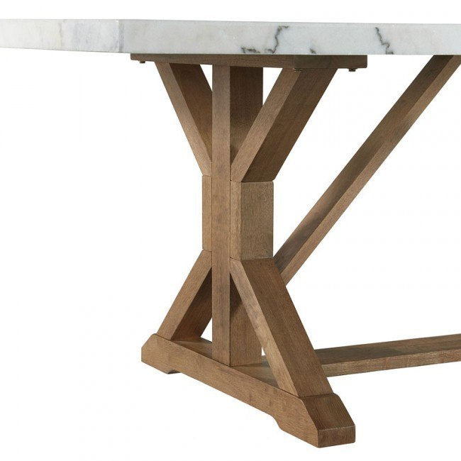 Lakeview Marble Top Rectangular Dining Table