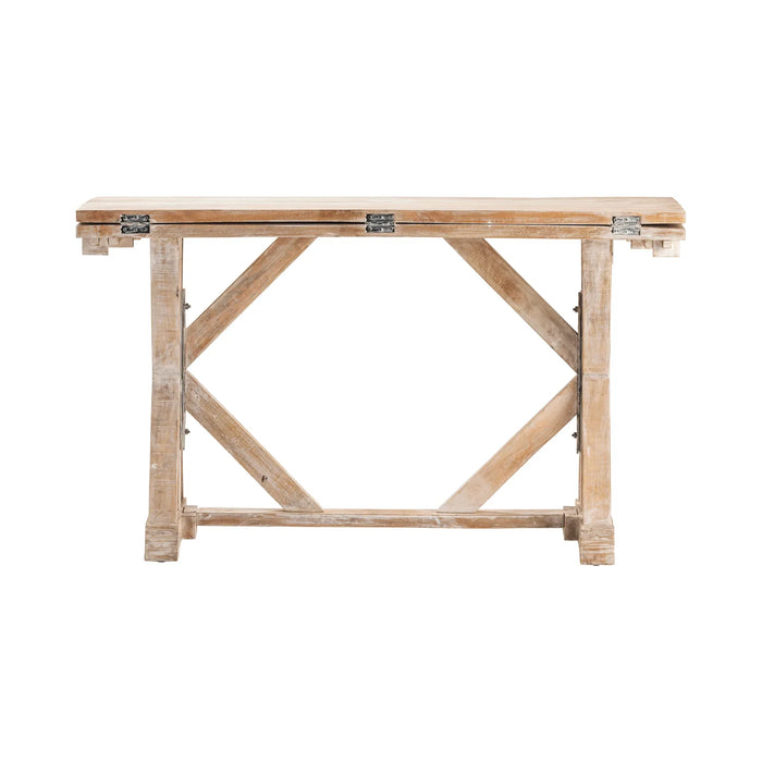 Daphne Drop Leaf Console Table - Natural