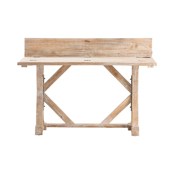 Daphne Drop Leaf Console Table - Natural