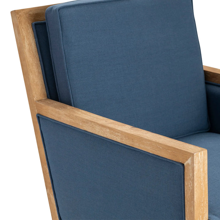 Largo Accent Chair - Indigo