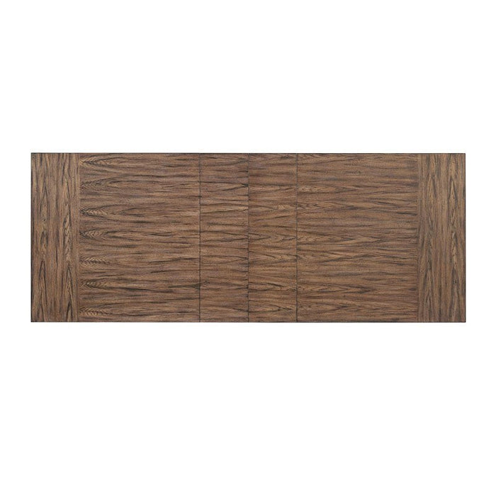 Grammercy Trestle Extension Table - Weathered Brown