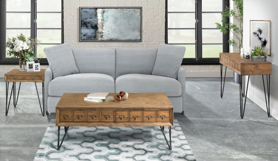 Boone Apothecary Style Coffee Table