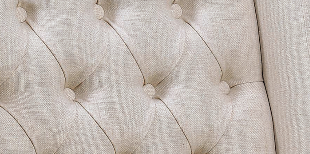 Bexley Beige Tufted Side Chair