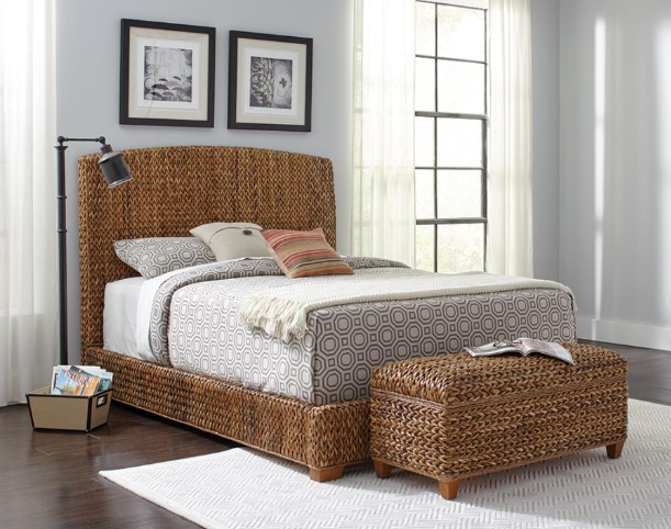 Laughton Collection Wicker Headboard