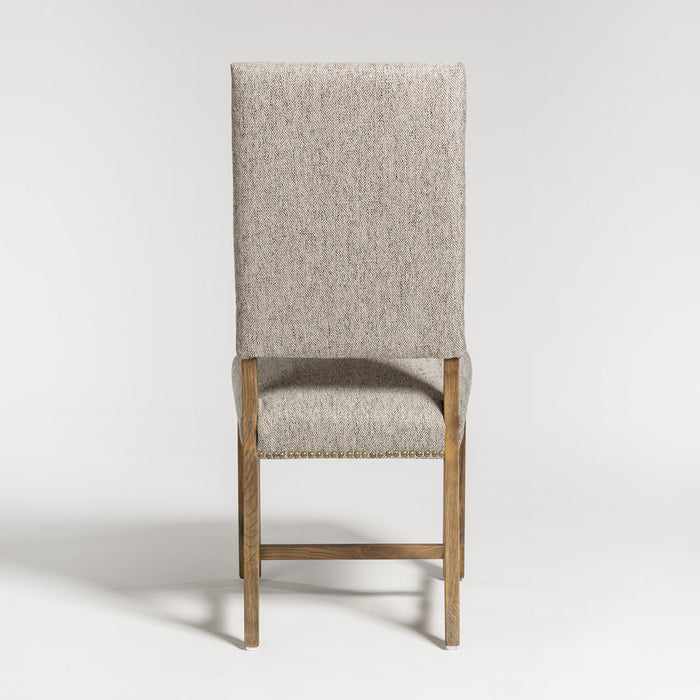 Weston Collection Upholstered Dining Chair - Diamond Pepper