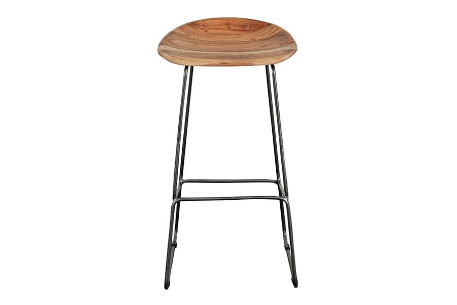 Neri Collection Solid Wood Counter Stool