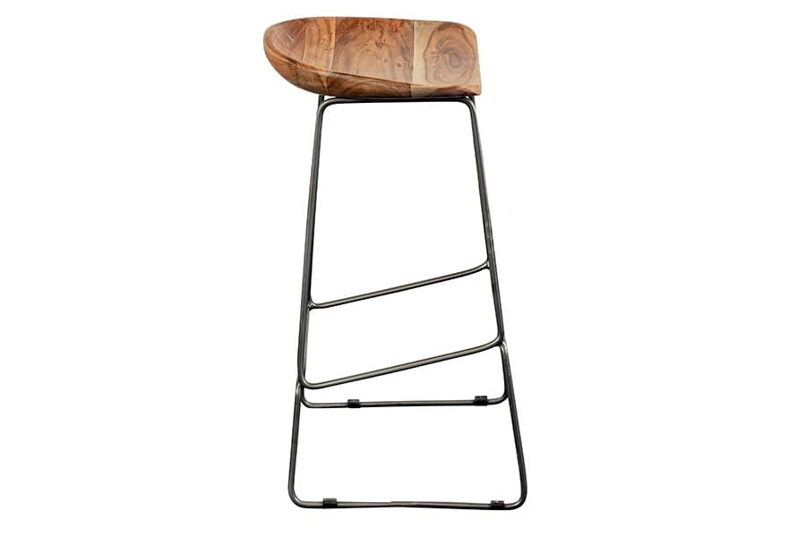 Neri Collection Solid Wood Bar Stool