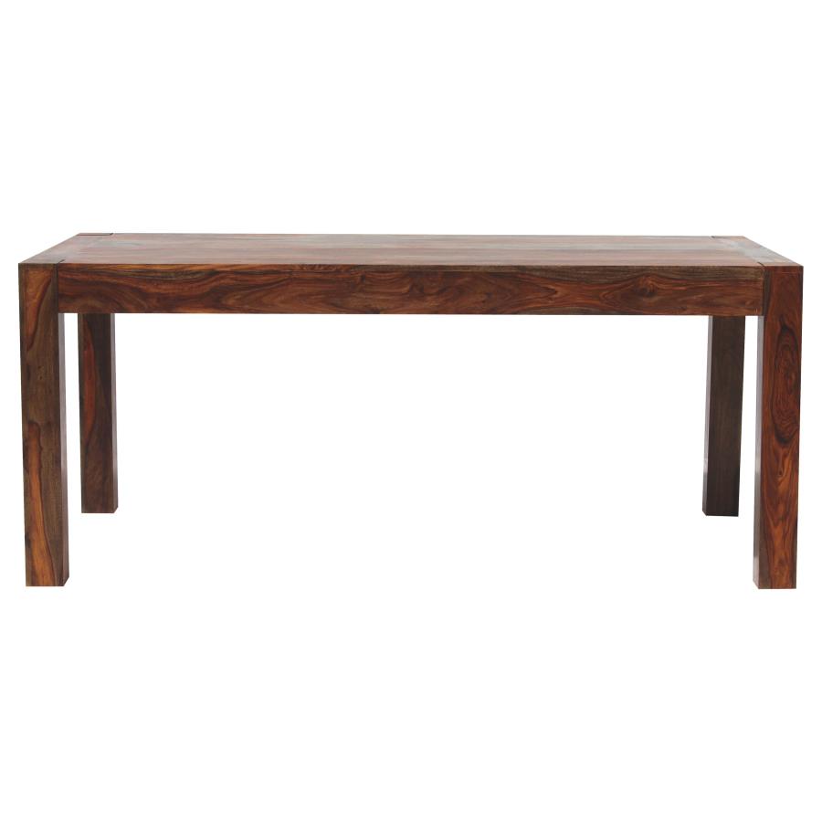 Keats Rectangular Solid Sheesham Wood Dining Table