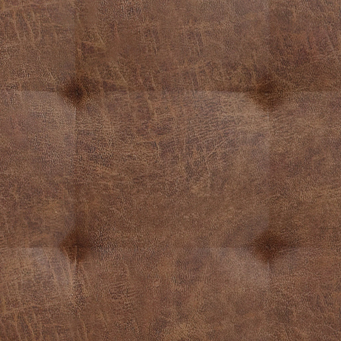 Mundo Upholstered Platform Bed - Brown