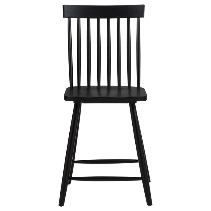 Windsor Back Counter Stool - Black