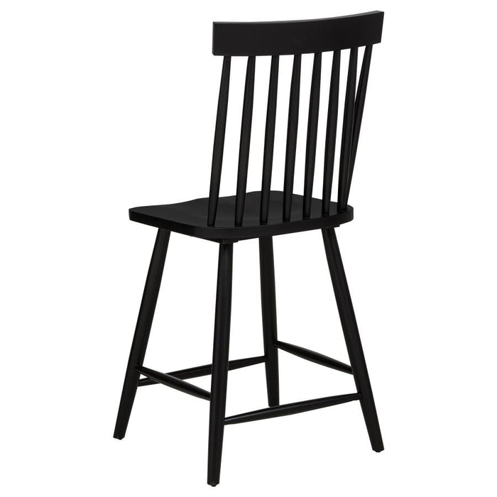 Windsor Back Counter Stool - Black