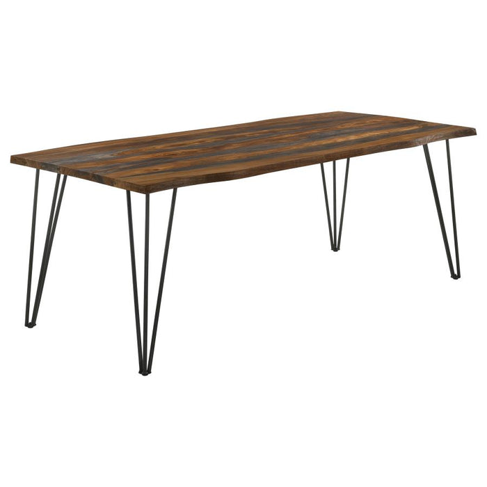 Neve Collection 80" Live Edge Dining Table - Solid Sheesham Wood