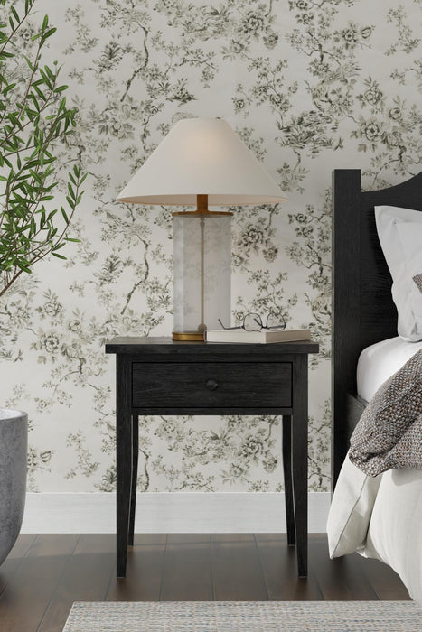 Palmer Collection Nightstand - Black