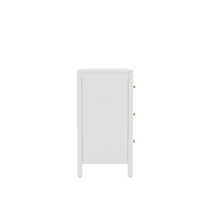 Avery Collection Dresser - Coconut Milk White