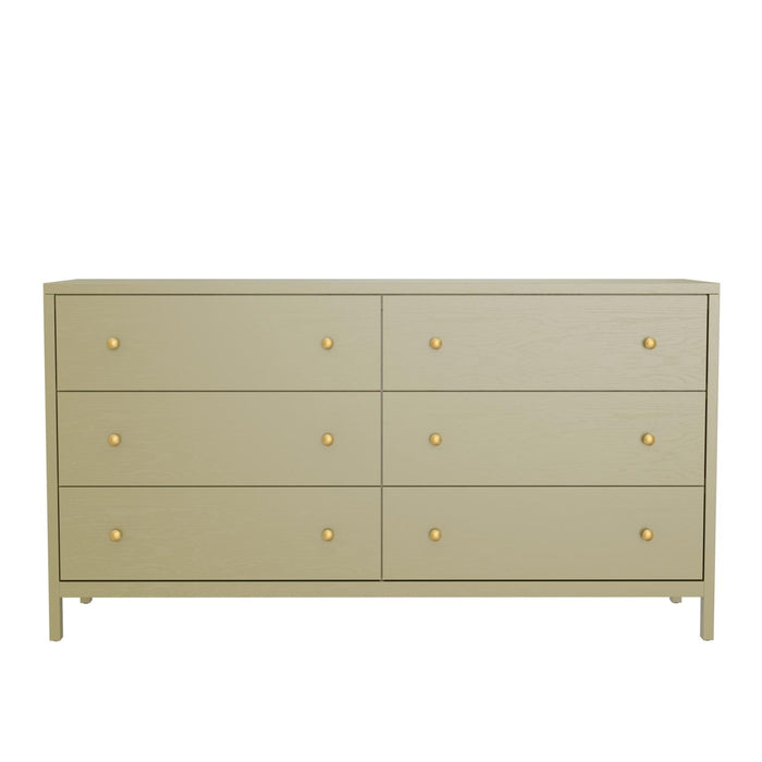 Avery Collection Dresser - Olive Green