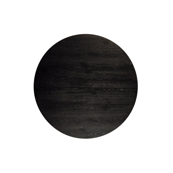 Cove Collection 47" Round Dining Table - Vintage Black