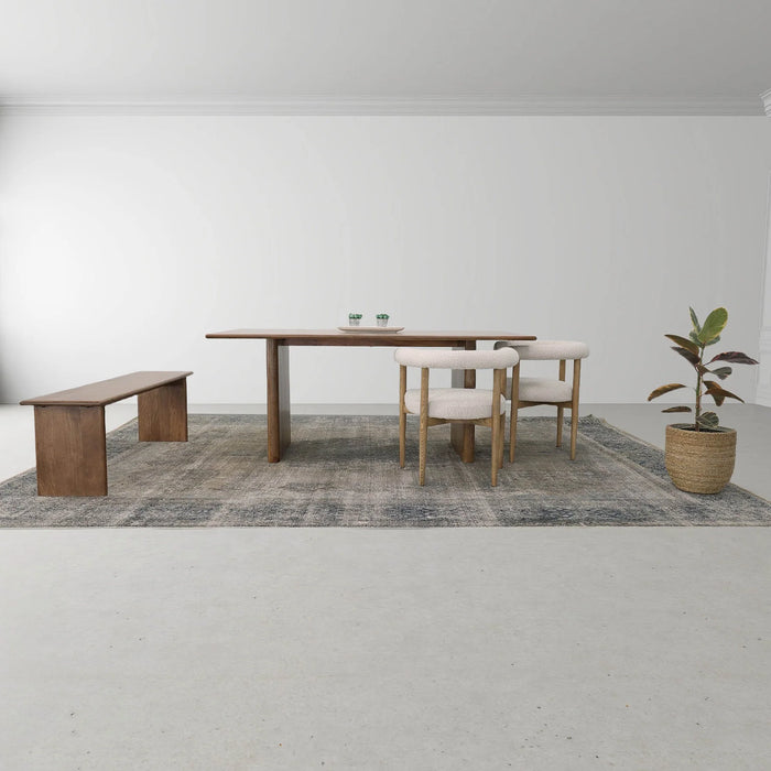 Dallas Dining Table - Walnut Finish