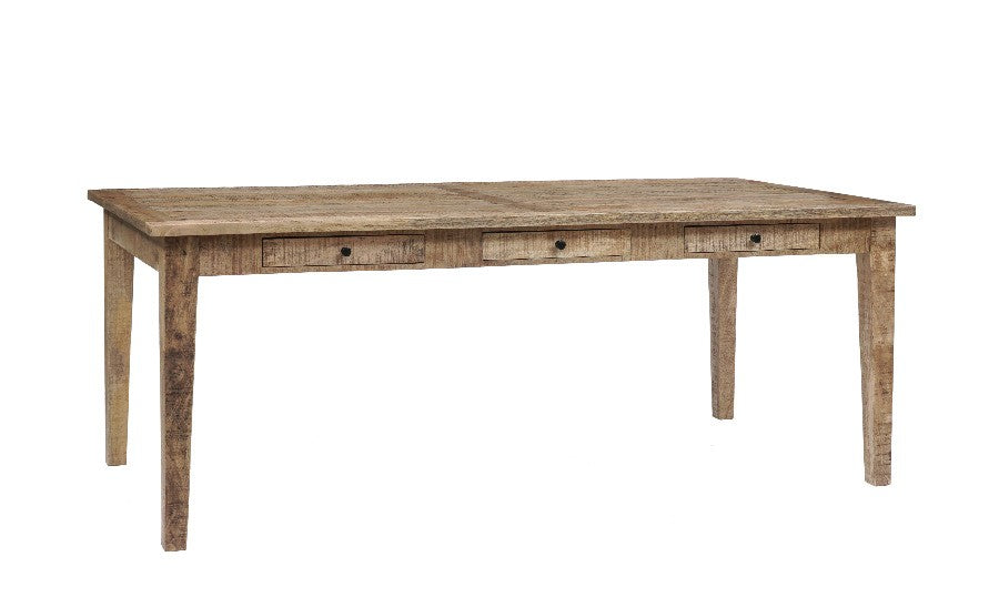 Berkshire Rustic 80” Dining Table -  Natural