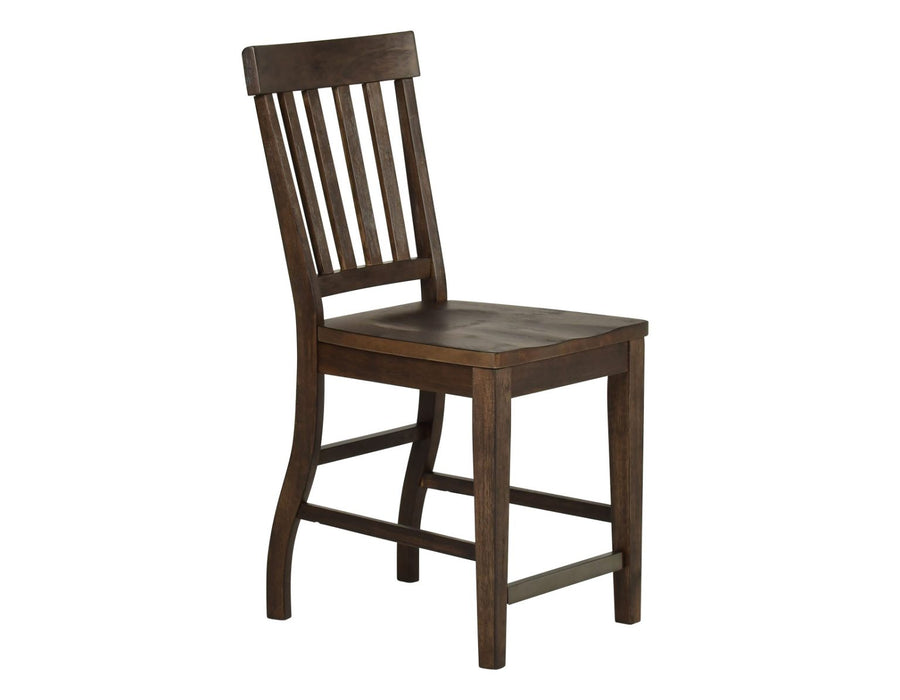 Farmhouse Counter Stool - Dark Oak