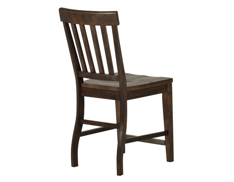 Farmhouse Counter Stool - Dark Oak