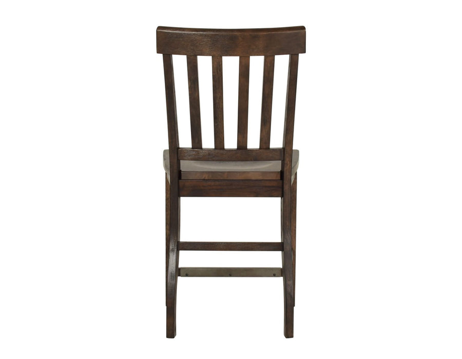 Farmhouse Counter Stool - Dark Oak
