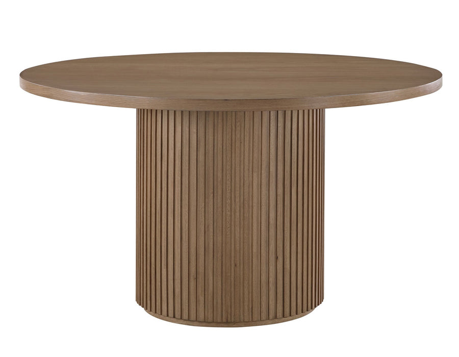 Colvin 52" Round Dining Table - Toffee