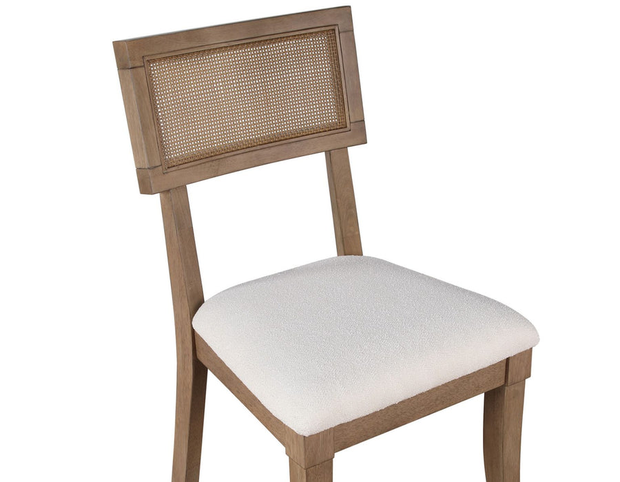 Colvin Cane Dining Chair - Toffee