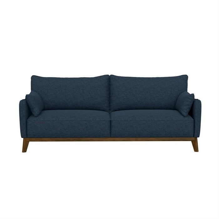 Aria 4 Pc Navy Blue Living Set - Sofa, Love, Chair, Cocktail Otto