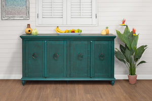 Capri Collection 73" Green Sideboard