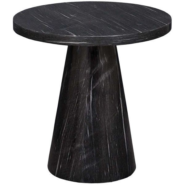 Bellini 20" Round End Table - Grey