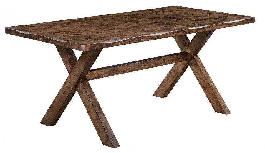 Alston Trestle Base Farmhouse Dining Table