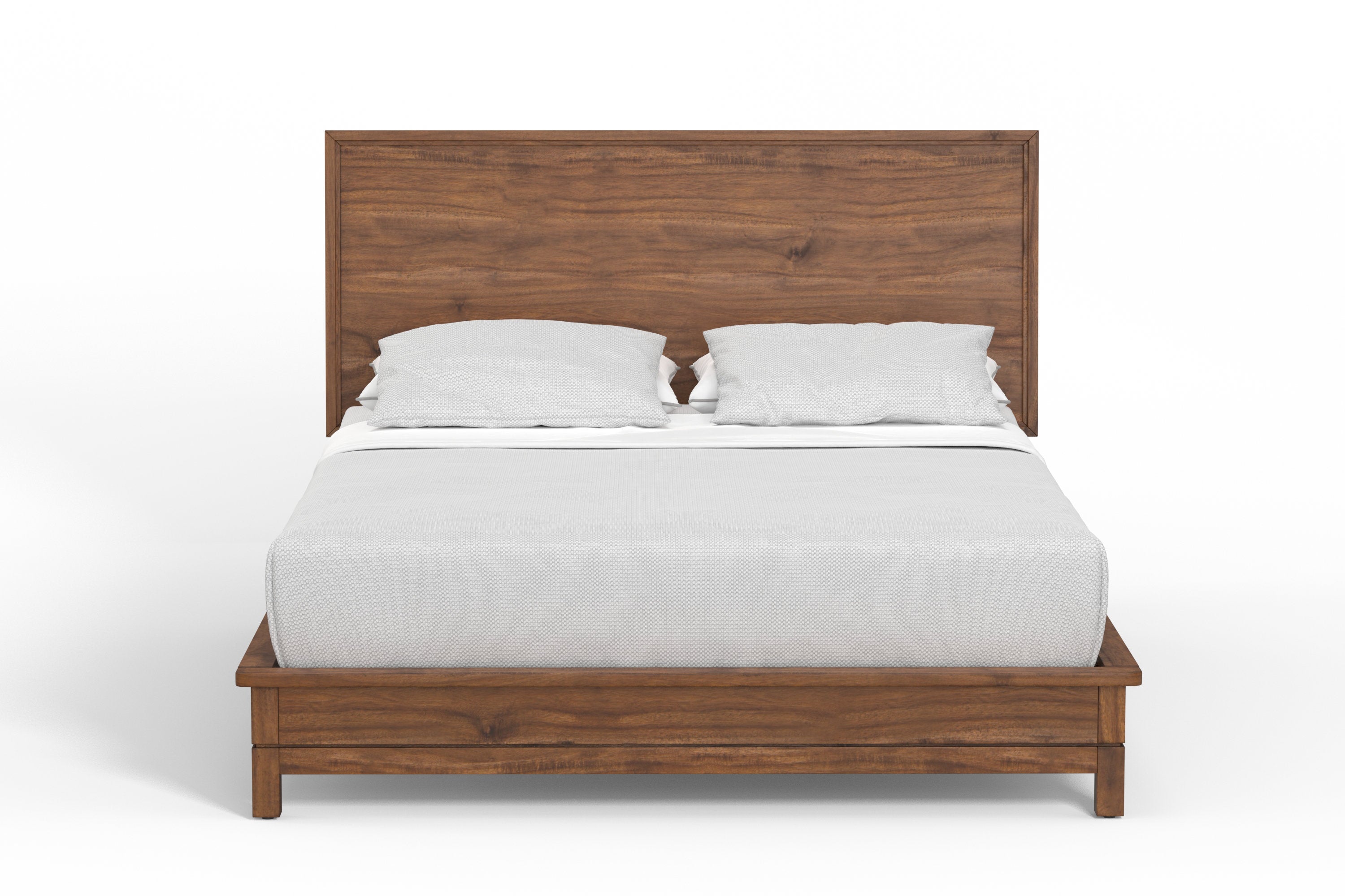 Nova Platform Bed - Honey Maple