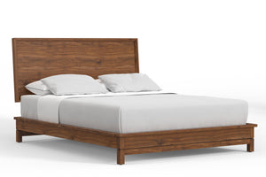 Nova Platform Bed - Honey Maple