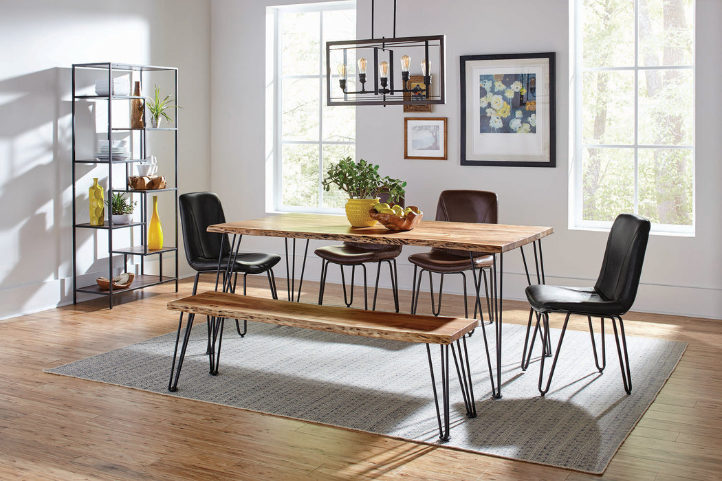 Sherman Collection Solid Live Edge Bench