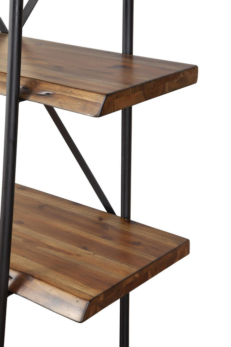 Live Edge Bookshelf