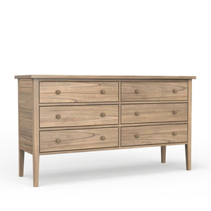 Palmer Collection Six Drawer Dresser - Natural