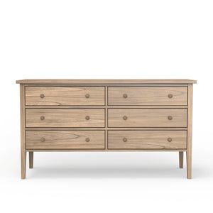 Palmer Collection Six Drawer Dresser - Natural